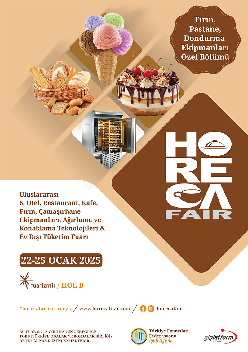 horeca bakery pastane ve fırın fuarı gl platform fuarcılık